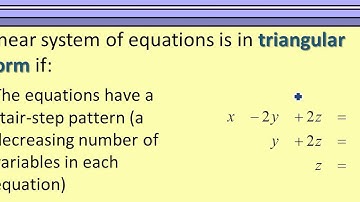 8.1: Augmented Matrices, Part 1