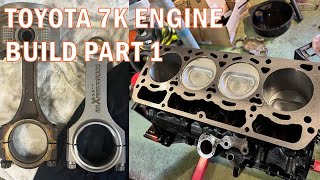 Toyota 7K Turbo Engine Build Part 1