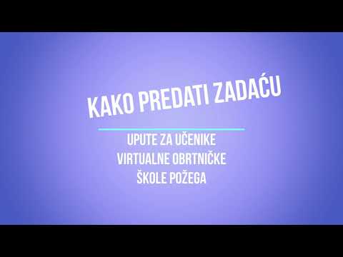 Predaja radova u virtualne učionice