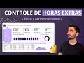 Controle de HORAS EXTRAS no Power BI! (Dashboard Passo a Passo)