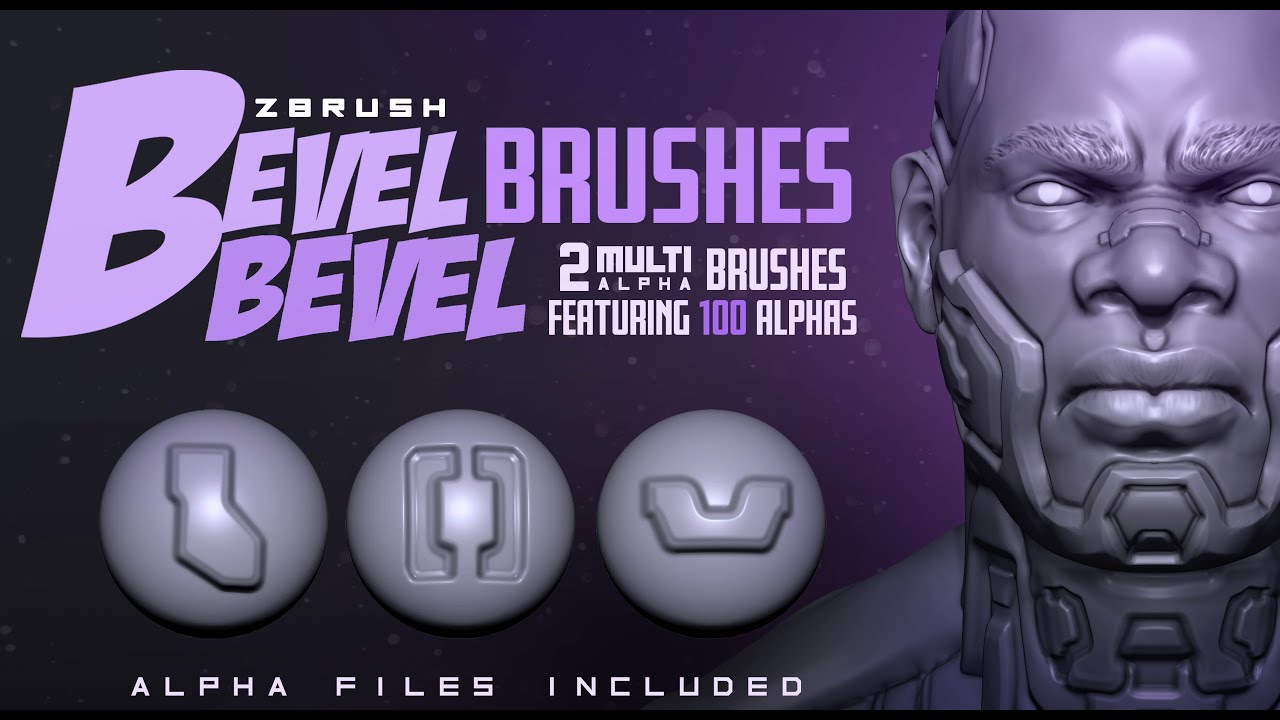 bevel concave edges zbrush