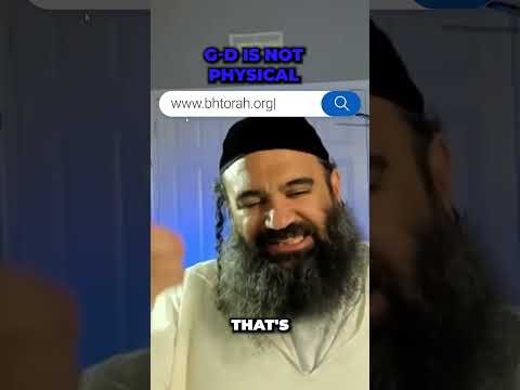 God is Not Physical #rabbiyaronreuven #jewishinspiration #God #torah #judaism #Jewish