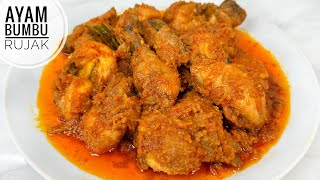 RESEP AYAM BUMBU RUJAK KHAS JAWA TIMUR ENAK BANGETTTTT