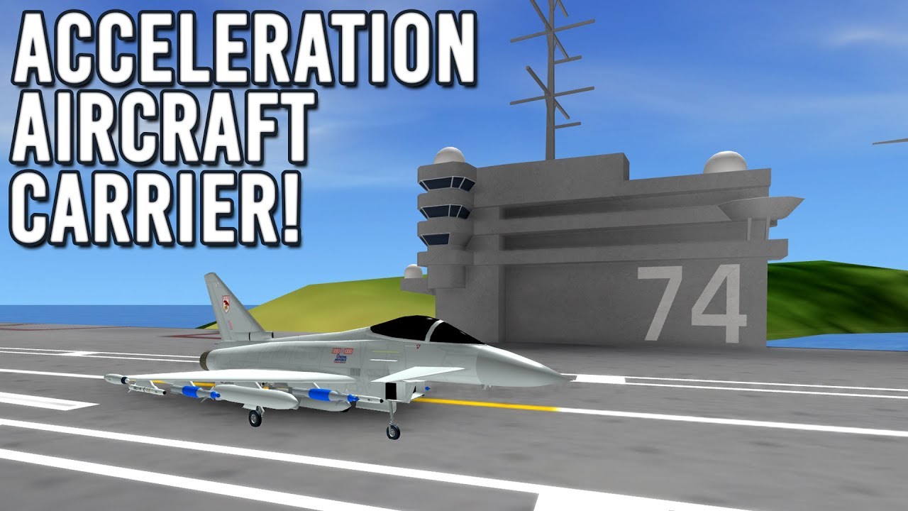 Landing Airliners On An Aircraft Carrier Roblox By Aroway Plays - roblox plane crazy carrier