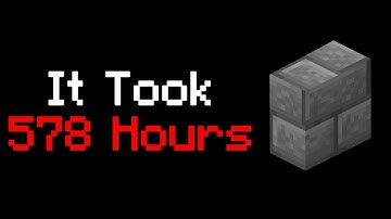The Cost of a Stone Brick in Minecraft