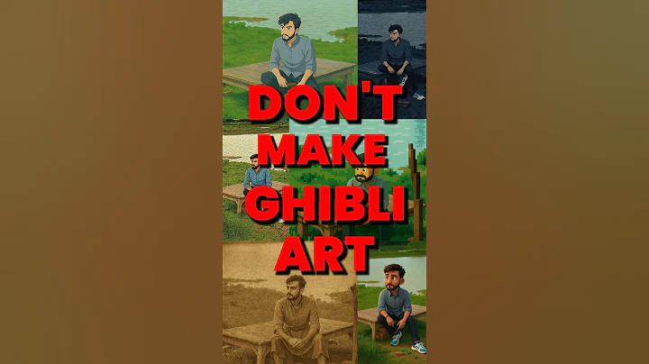 Don't just Make Ghibli Art using ChatGpt !! 😱 #chatgpt #ghibli #ghibliart