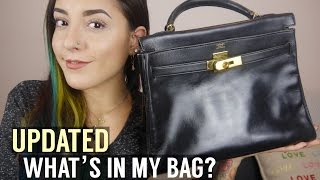 What's in my Hermès Kelly bag? 2014 | SoTotallyvlog