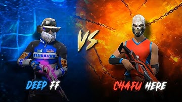 DEEP FF VS CHAFU HERE⚡ | 1VS1 CUSTOM 💪| FREE FIRE 🔥| #freefire #viral #headshot 
