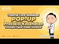 Cara Buat Popup Protokol Kesehatan Pada Undangan Digital Dengan Elementor