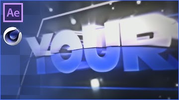 Pulsating/Sync Blue Intro Template - Cinema 4D & After Effects - FREE DOWNLOAD