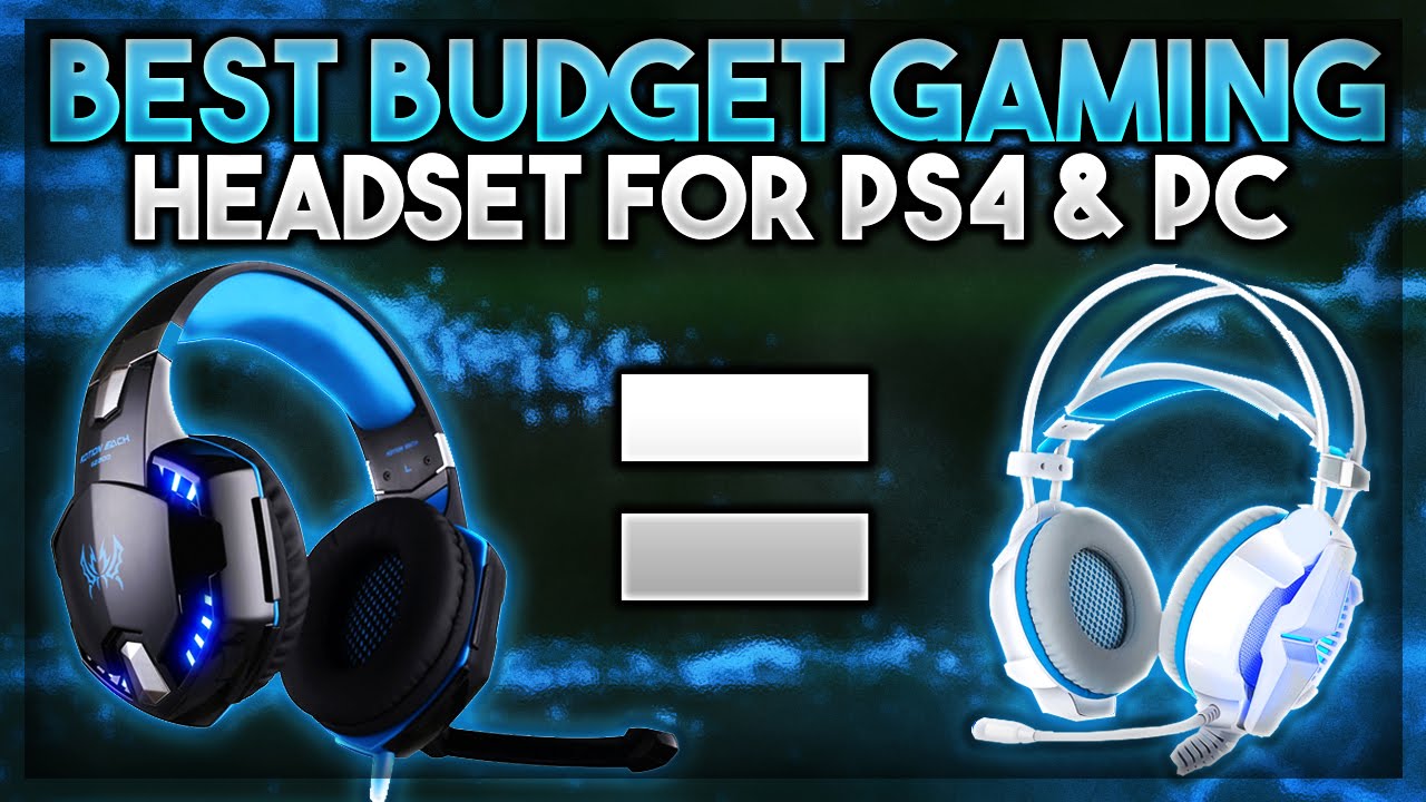 Samenwerking Slepen Nieuwheid Best Budget Gaming Headsets For PS4 & PC! - YouTube