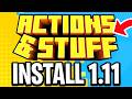 How To Download And Install Actions And Stuff 1.11 For Minecraft Bedrock - Full Guide