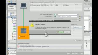 Siemens TIA Portal 1200 Download and monitor mode