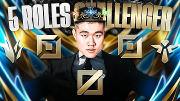 I climbed to Challenger in EVERY Role in League - Here