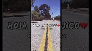 Video thumbnail of "Hoja en blanco💔- Ultima Movida (Cover en vivo)"