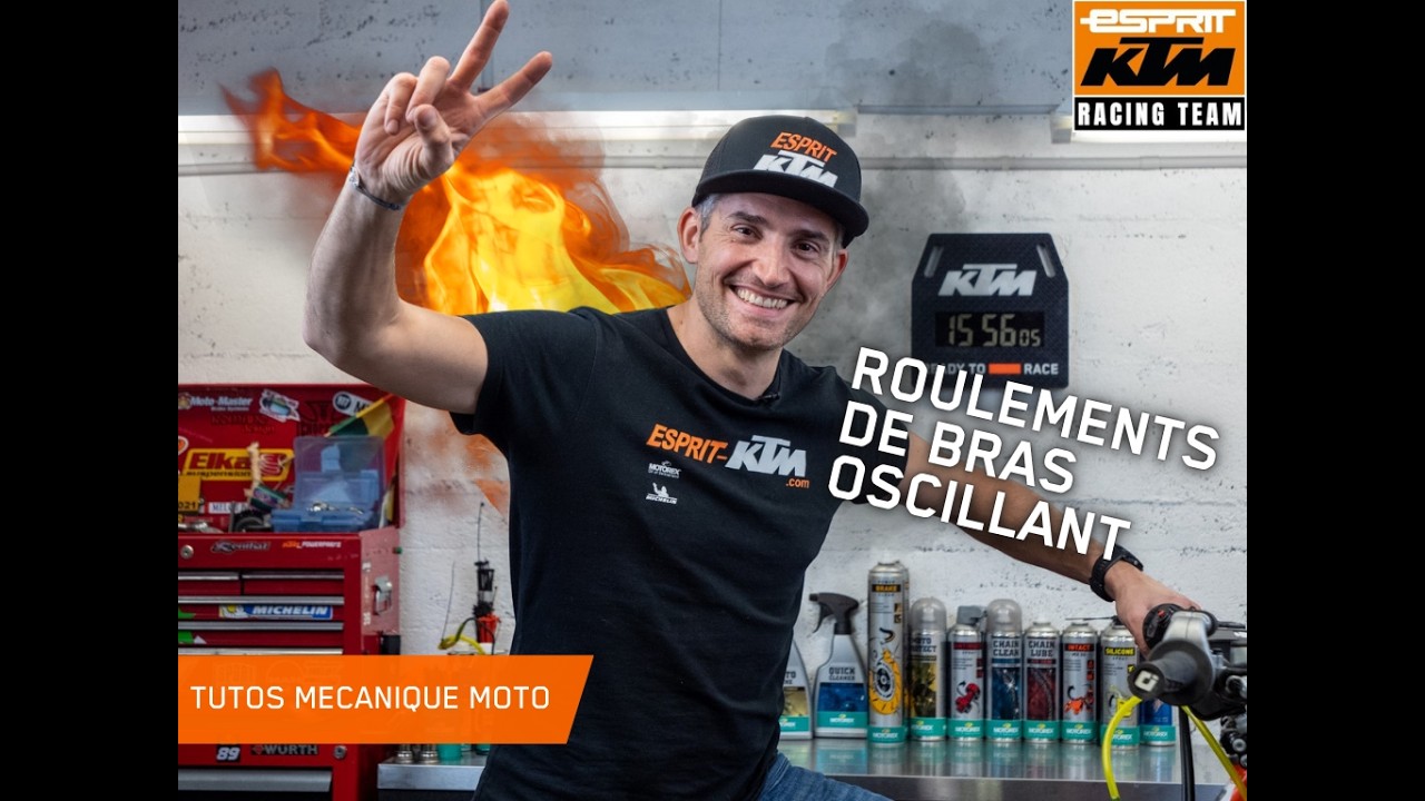 Tuto mécanique moto : Entretenir ses biellettes et roulements de bras oscillant