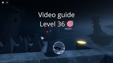 Roblox Balance Level 36 [Smash those buttons!] Video guide