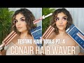 TESTING HAIR TOOLS | CONAIR HAIR WAVER... did I do better this time?