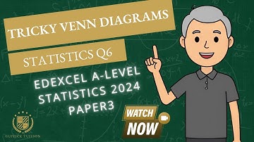 A* Tricky Venn Diagrams (Q6 A2 P3 Edexcel 2024)