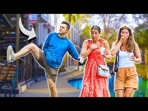 Funny Fart Prank in Texas and NYC!  Farting Across the States!