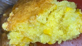 MOIST MELT IN YOU MOUTH CORNBREAD SOUFFLÉ || JIFFY DO NOT FOLLOW RECIPE ON THE BACK|| EASY RECIPE