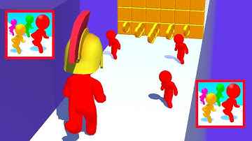 Color Run Stickman 3D Gameplay Walkthrough Ios&Android Part-12