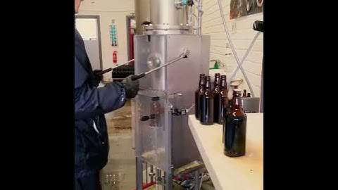 Bottling our Irish craft beer at Kelly