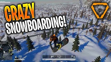 SNOWBOARDING in Battle Royale...  - Ring Of Elysium (RoE)