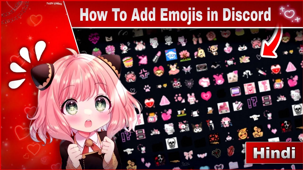 How to add emoji to our Discord server | Hindi - YouTube