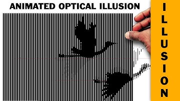 Animated Optical Illusion step by step easy process | Raksha Arts & Crafts