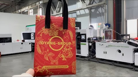 New Generation Oyang 18 Leader Non Woven Box Bag Making Machine Coming! New structure,  More Stable