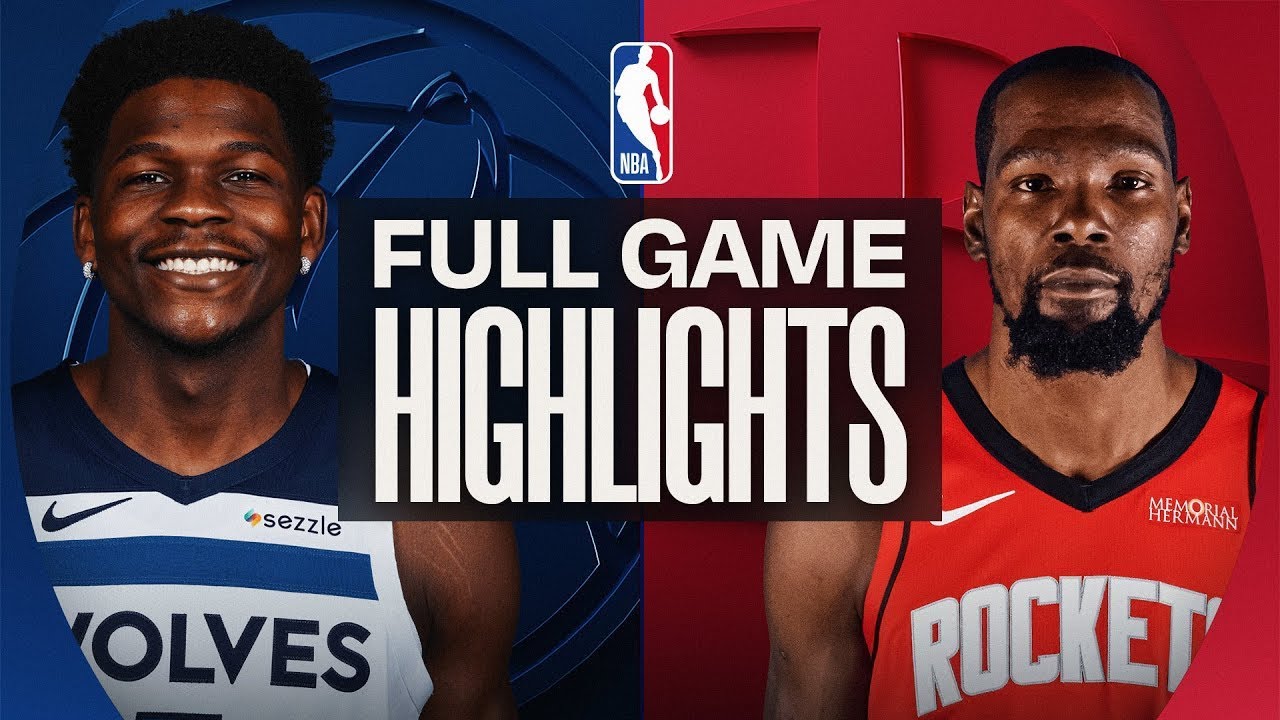 Houston Rockets Vs Minnesota Timberwolves Full Game Highlights - Jan 16 , 2026 | NBA
