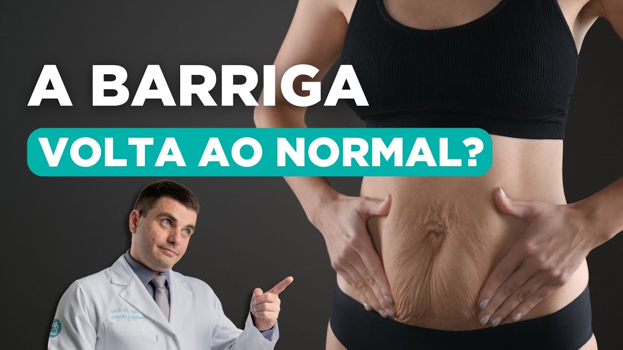 RECUPERANDO A FORMA Pós-Parto: Quando a BARRIGA da Gestante VOLTA ao ...