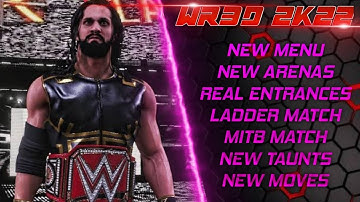 WR3D 2K22 MOD RELEASED FOR ANDRIOD WITH MANY NEW FEATURES |