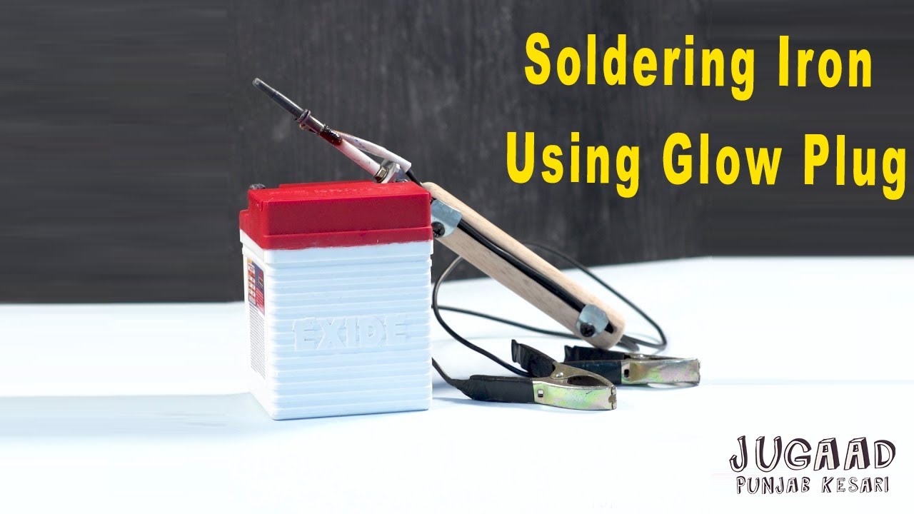 How to Make Soldering Iron Using Glow Plug YouTube
