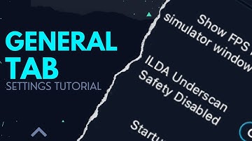 General settings || LaserCube tutorials