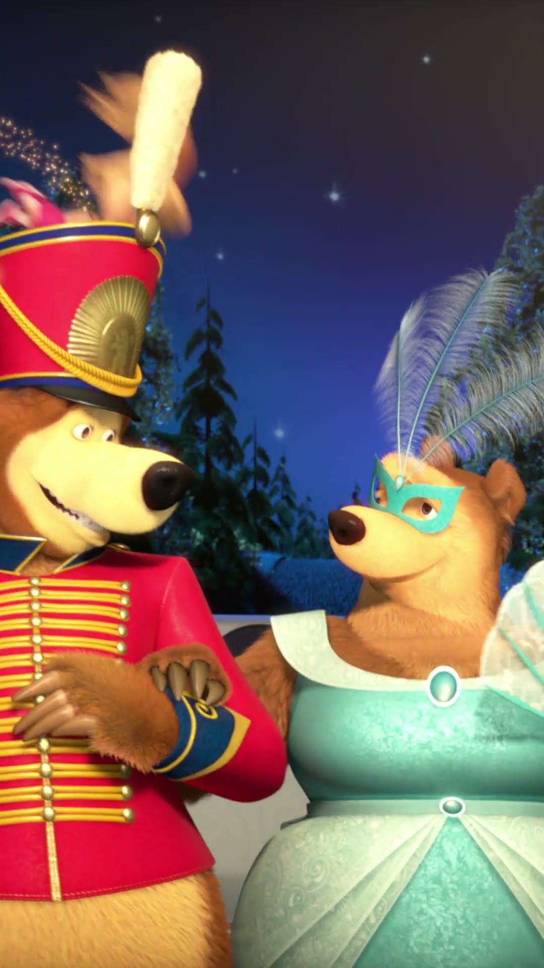 حفلة اليقطين! ?? mashabeararabic #shorts #arabic #mashaandthebear# #ماشاوالدب #مضحك #كرتون