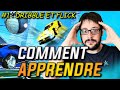 Tuto comment progresser dribble et flick rocket league