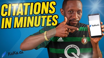 “This AI Writes & Cites Your Paper in Minutes! | Koke.AI Review & Tutorial (APA, MLA, Harvard, IEEE)