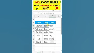 कमाल की एक्सेल ट्रिक | #shorts | Excel Trick | Excel shorts | shortsvideo | 👌👍