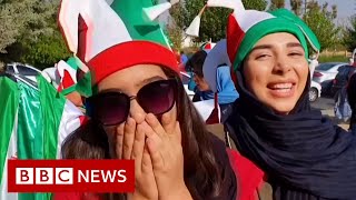 Iran football: Women attend first match in decades - BBC News