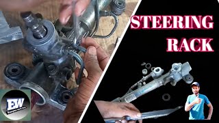 How to repair toyota Premio 240 steering rack part 2