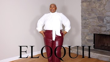 NEW ITEMS AT ELOQUII!!  || PLUS SIZE & CURVY TRY ON HAUL || SIZE 18-22 || MISSJEMIMA