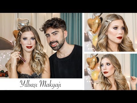 MAC ÜRÜNLERİYLE YILBAŞI MAKYAJI | BOL IŞILTILI