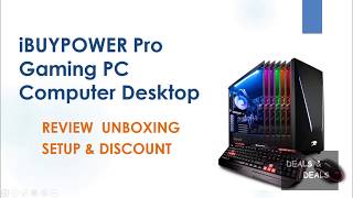 iBUYPOWER Pro Gaming PC Computer Desktop iBUYPOWER  TRACE 9230 Intel i7-9700k REVIEW & DISCOUNT