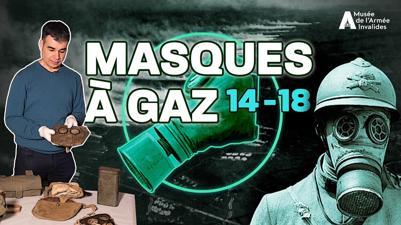 Les masques à gaz de la Première Guerre mondiale - YouTube