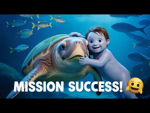 The Tiny Turtle That Crossed an Ocean | A True Story | Tiny Eco Stories