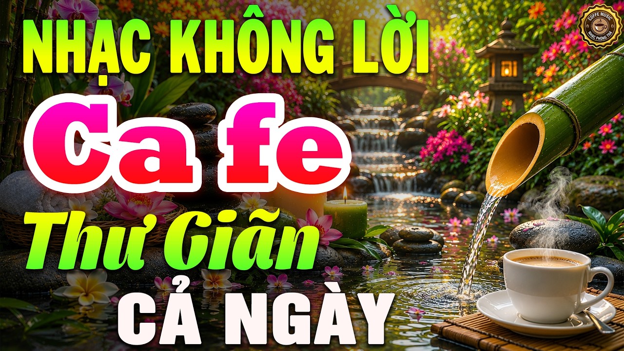 Nhạc Không Lời Buổi Sáng Thư Giãn Cả Ngày | Hòa Tấu Guitar Cổ Điển, Nhạc Phòng Trà, Quán Cafe