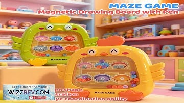 Montessori Sorting Games Magnetic Color Number Maze Board Pen Moving Bead Games