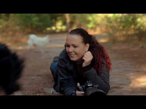 Video: Jonge fotograaf neemt adembenemende foto's van haar hond Muse